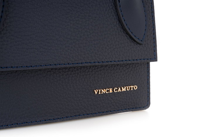 Vince Camuto Parma - Bolso Azul Marino de Piel de Polivinilo